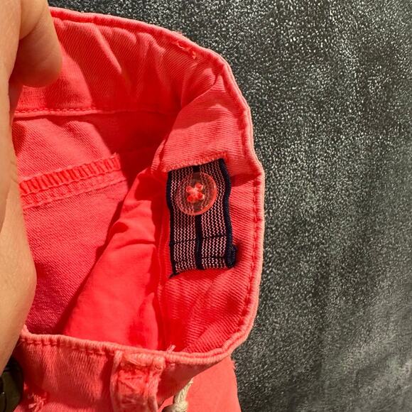 NEW Joules Jeans Bright Coral Adjustable Waist Girls Size 11-12Y 146-152cm - Picture 2 of 4